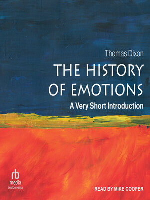 cover image of The History of Emotions